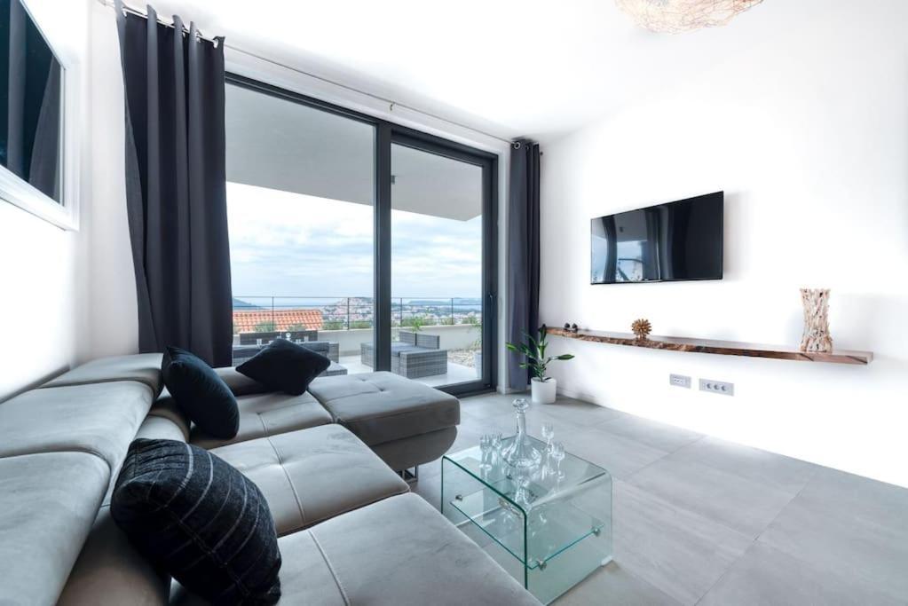 Walking Distance Old Town 120M2,Garden,View,Garage Apartment Dubrovnik Bagian luar foto