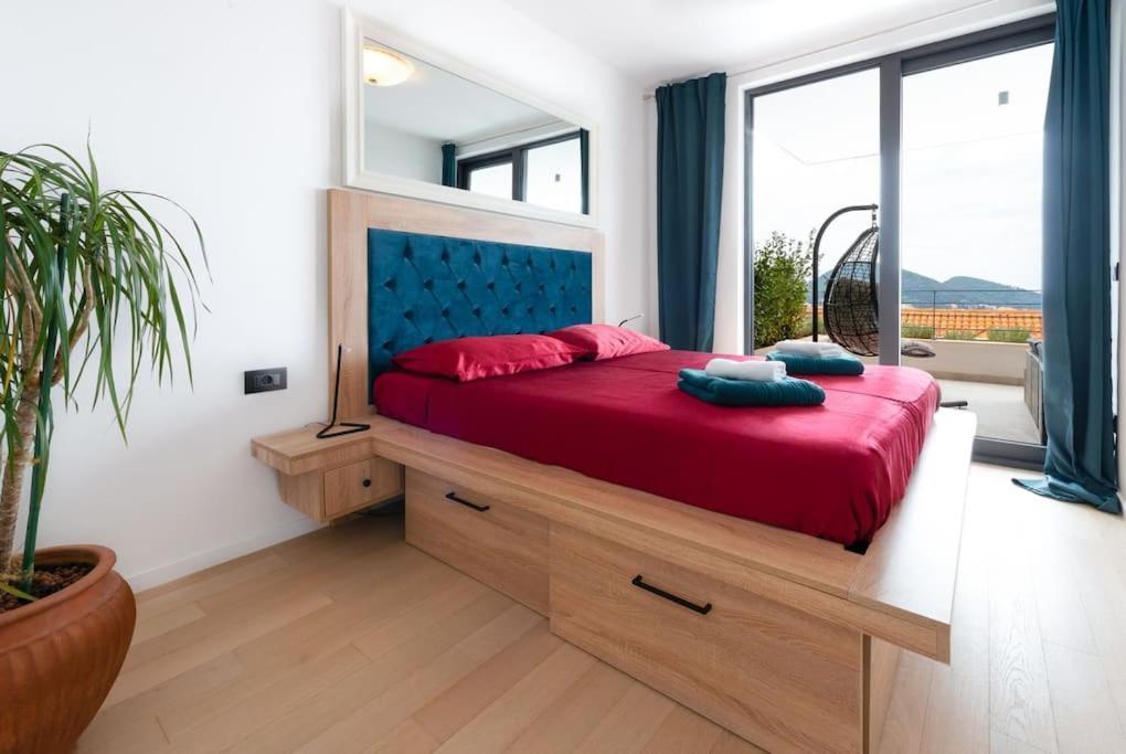 Walking Distance Old Town 120M2,Garden,View,Garage Apartment Dubrovnik Bagian luar foto